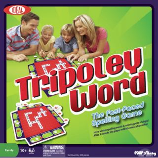 POOF Slinky Tripoley Word Board Game