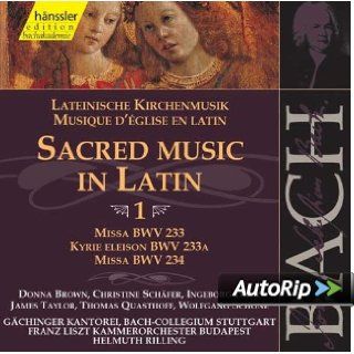 Edition Bachakademie Vol.71 (Lateinische Kirchenmusik 1 BWV 233, 233a, 234) Musik