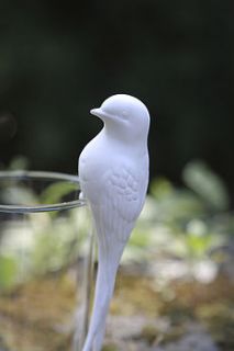porcelain perching bird by nonesuchthings