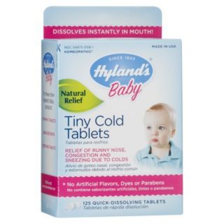 Hylands Baby Tiny Cold Tablets   125 Count