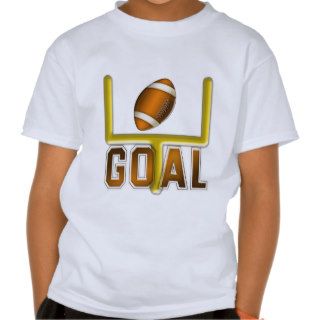 Football Field Goal T shirts