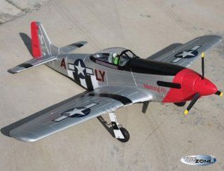 RC Flugzeug Mustang P51 6 CH Brushless 11,1V 2,4 GHZ Flieger 1.4 m RTF Spielzeug