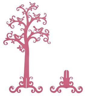 SIX Schmuckbaum in Pink, kleine Vgelchen und toll geschwungene ste (244 071) SIX Schmuck