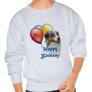 Aussie Happy Birthday Balloons Sweatshirts