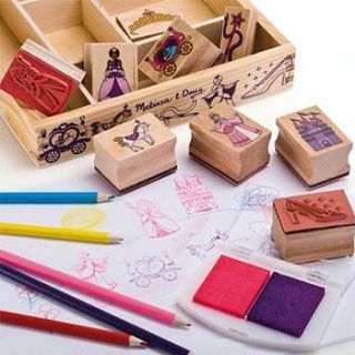 friendship or princess stamp sets by little butterfly toys