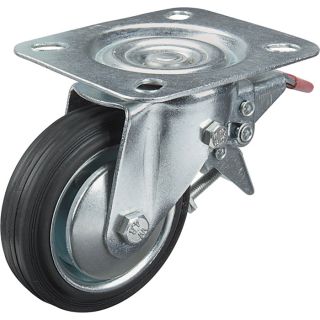 6in. Swivel Caster with Brake  300   499 Lbs.