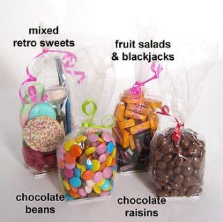 retro sweets by chocolate by cocoapod chocolate
