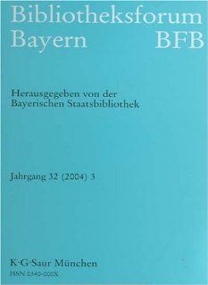 Bibliotheksforum Bayern (BFB) Zeitschriften