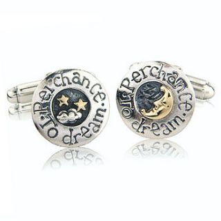 'perchance to dream' cufflinks by nick hubbard jewellery