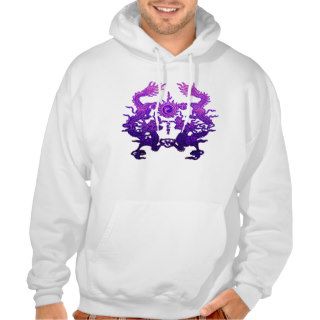 CHINESE NEW YEAR Purple Dragons Sweatshirts