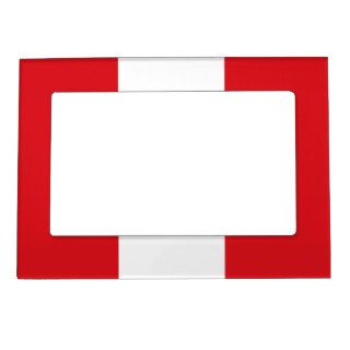 Peru – Peruvian Flag Magnetic Picture Frames