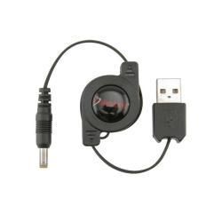 Eforcity Insten   Retractable USB Charging Cable for Sony PSP Hardware & Accessories