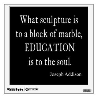 Vintage Addison Education Soul Quote Template Room Sticker