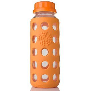 Lifefactory 13968 260 ml Glas Trinkflaschen, orange Küche & Haushalt