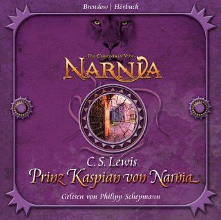 Die Chroniken von Narnia 04   Prinz Kaspian von Narnia. 4 CDs Hrbuch Clive S Lewis, Philipp Schepmann Bücher