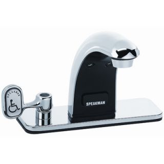 Speakman Sensorflo Single Hole Electronic Bathroom Faucet with Single
