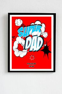 personal father's day / mother's day print by i love design