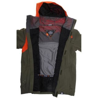 Ride Central Snowboard Jacket Fatigue Olive Twill 2014
