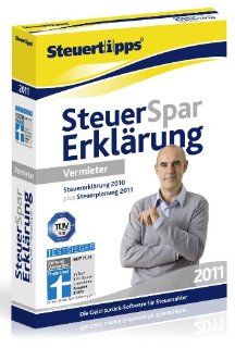 Steuer Spar Erklrung 2011 fr Vermieter (fr Steuerjahr 2010) Software
