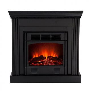 Wexford Petite Convertible Black Electric Fireplace