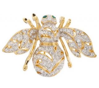 Joan Rivers Limited Edition Clearly Dazzling Bee Pin —