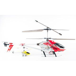 Syma S033G 3.5 Channel 700mm Large RC Helicopter Ready to Fly. Colors May Vary in Yellow or Red. Toys & Games