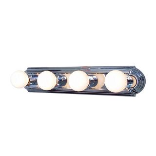 Woodbridge Lighting Basic 4 light Chrome Bath Bar Fixture