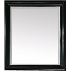 Avanity Milano 30 inch Mirror In Black Finish