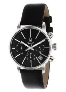 Momentus Stainless Steel with Black Leather Band Dial Women's Watch DW251S 04BS at  Women's Watch store.