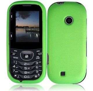 Neon Green Hard Case Cover for LG Cosmos 3 VN251S+ Pen Stylus Cell Phones & Accessories