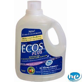 Ecos Plus Liquid Laundry Detergent Lavender   210 Oz.   252 Loads Health & Personal Care