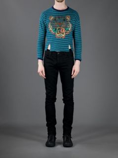 Kenzo Logo Embroidered Sweater