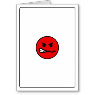 Emoticons   Angry Card