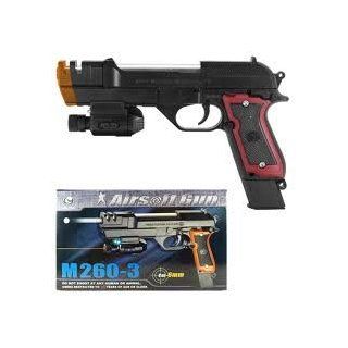 AIRSOFT M260 3 SPRING POWERED HAND GUN FPS  PROP GUN FOR STAGE  Airsoft Pistols  Sports & Outdoors