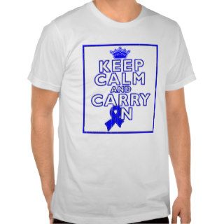Dysautonomia Keep Calm and Carry ON T Shirts
