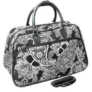 World Traveler Fashion/travel Bandana 21 inch Carry On Shoulder Tote Duffel Bag