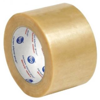 Intertape T905520 Rubber Carton Sealing Tape, 2.9 mil Thick, 110 yds Length x 3" Width, Clear (Case of 24) Adhesive Tapes