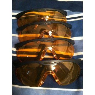 Uvex S1933X Skyper Safety Eyewear, Black Frame, SCT Orange UV Extreme Anti Fog Lens   Safety Glasses  