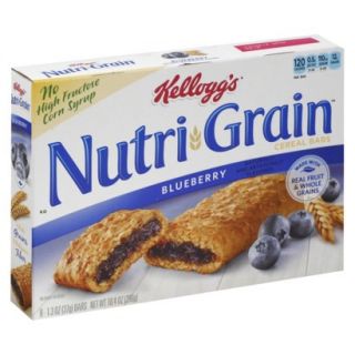 Kelloggs Nutri Grain Blueberry Cereal Bars 8 pk