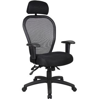 Ergonomic Boss Mesh Task Chair With Headrest