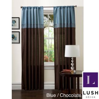 Lush Decor 84 inch Geometrica Curtain Panel Pair