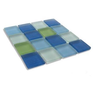 Diamond Tech Tiles Dimensions Solid 12.69 x 12.69 Glass Mosaic in