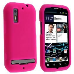 Hot Pink Silicone Skin Case for Motorola Photon 4G MB855 Eforcity Cases & Holders