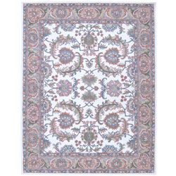 Nourison Traditional Hand tufted Caspian Ivory Wool Rug (36 X 56)
