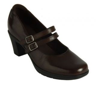 Clarks Bendables Dream Honor Leather Adj. Mary Janes —