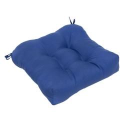 20 inch Outdoor Marine Blue Chair Cushion