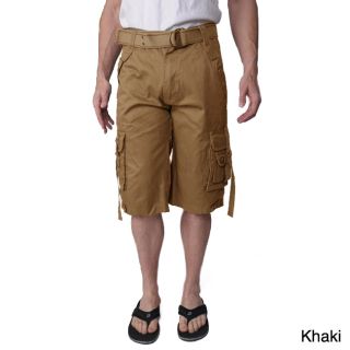 Request Request Mens Urban Fit Cargo Shorts Tan Size 32