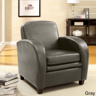 Furniture Of America Double Padded Club Chair