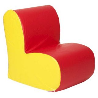 foamnasium™ Cloud Chair Play Furniture   Red/ Ye