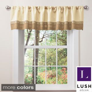 Kyoto Contrast Border Valance